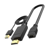 Maxbell HDMI to Minidp for Game Consoles Offers 4K Resolution HDMI to Minidp Adapter