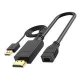 Maxbell HDMI to Minidp for Game Consoles Offers 4K Resolution HDMI to Minidp Adapter
