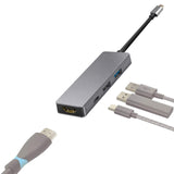 Maxbell USB Hub USB Port Expander Dongle Adapter Portable USB 3.0 2.0 with 4K HDMI