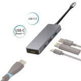 Maxbell USB Hub USB Port Expander Dongle Adapter Portable USB 3.0 2.0 with 4K HDMI