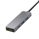 Maxbell USB Hub USB Port Expander Dongle Adapter Portable USB 3.0 2.0 with 4K HDMI