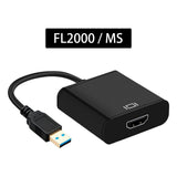 Maxbell 1080P 60Hz USB 3.0 to HDMI Audio Video Adapter Video Output for Laptop Imported chips