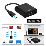 Maxbell 1080P 60Hz USB 3.0 to HDMI Audio Video Adapter Video Output for Laptop Imported chips