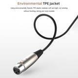 Maxbell 1.5M XLR to 3.5mm Cable Adapter Audio Cord for Notebook Mobile Phone Laptop