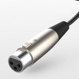 Maxbell 1.5M XLR to 3.5mm Cable Adapter Audio Cord for Notebook Mobile Phone Laptop