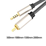 Maxbell Audio Video Cable RCA to 3.5mm Digital Coaxial Cable for Home Stereos HDTV 50cmx1cmx1cm