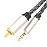 Maxbell Maxbell Audio Video Cable RCA to 3.5mm Digital Coaxial Cable for Home Stereos HDTV 200cmx1cmx1cm
