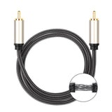 Maxbell Coaxial Digital Audio Cable 1 Male to 1 Male RCA for Soundbar 1m