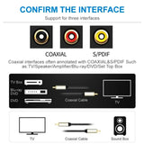 Maxbell Coaxial Digital Audio Cable 1 Male to 1 Male RCA for Soundbar 3m