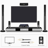 Maxbell Coaxial Digital Audio Cable 1 Male to 1 Male RCA for Soundbar 3m
