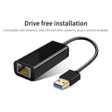 Maxbell USB to Ethernet Adapter USB Network Adapter USB to Wired LAN Adapter