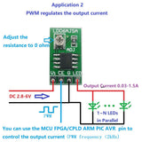 Maxbell 5 Pieces Adjustable Current LED Driver PWM Controller Replace for LED 18650