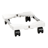 Maxbell Computer Tower Holder Desktop Stand Adjustable Case Stand Accessory White