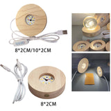Maxbell light display Convenient Decoration for Home Furnishing Crafts USB plug in 8cmx2cm