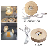 Maxbell light display Convenient Decoration for Home Furnishing Crafts USB plug in 8cmx2cm