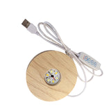 Maxbell light display Convenient Decoration for Home Furnishing Crafts USB plug in 8cmx2cm