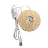 Maxbell light display Convenient Decoration for Home Furnishing Crafts USB plug in 8cmx2cm