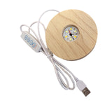 Maxbell light display Convenient Decoration for Home Furnishing Crafts USB plug in 8cmx2cm