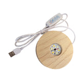 Maxbell light display Convenient Decoration for Home Furnishing Crafts USB plug in 8cmx2cm