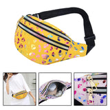 Maxbell Waist Pack with Adjustable Belt Shoulder Bag Lightweight for Travel Yellow