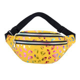 Maxbell Waist Pack with Adjustable Belt Shoulder Bag Lightweight for Travel Yellow