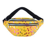 Maxbell Waist Pack with Adjustable Belt Shoulder Bag Lightweight for Travel Yellow