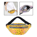 Maxbell Waist Pack with Adjustable Belt Shoulder Bag Lightweight for Travel Yellow