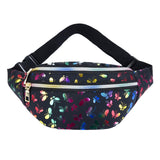 Maxbell Waist Pack with Adjustable Belt Shoulder Bag Lightweight for Travel Black