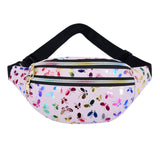 Maxbell Waist Pack with Adjustable Belt Shoulder Bag Lightweight for Travel Pink