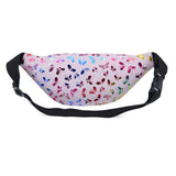 Maxbell Waist Pack with Adjustable Belt Shoulder Bag Lightweight for Travel Pink