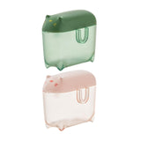 Maxbell Mini Transparent Charging Cord Cable Organizer with Lid Durable Green
