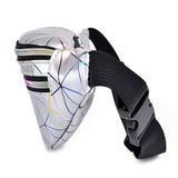 Maxbell Fanny Pack Waist Bag Adjustable Strap Waterproof for Running Fishing Travel Silver