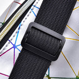 Maxbell Fanny Pack Waist Bag Adjustable Strap Waterproof for Running Fishing Travel Silver