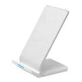 Maxbell 15W Fast Wireless Charger Overheating Protection Qi Enabled 2 Coils for iOS White