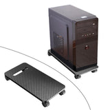 Maxbell PC CPU Holder Stand Mobile with 4 Caster Wheels for Home Under Desk A
