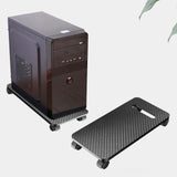 Maxbell PC CPU Holder Stand Mobile with 4 Caster Wheels for Home Under Desk A