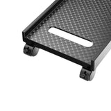Maxbell PC CPU Holder Stand Mobile with 4 Caster Wheels for Home Under Desk B
