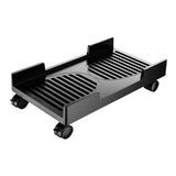 Maxbell PC CPU Holder Stand Mobile with 4 Caster Wheels for Home Under Desk C