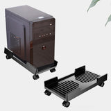 Maxbell PC CPU Holder Stand Mobile with 4 Caster Wheels for Home Under Desk C