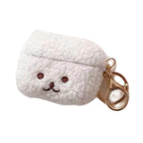 Maxbell Lovely Earphone Cover Skin Case with Keychain for AirPods Brown for Pro