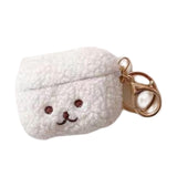 Maxbell Lovely Earphone Cover Skin Case with Keychain for AirPods Brown for Pro