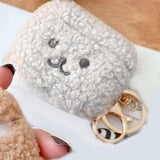 Maxbell Lovely Earphone Cover Skin Case with Keychain for AirPods Brown for Pro