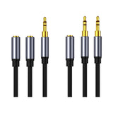 Maxbell Headphone Splitter 3.5mm Combo Audio Adapter Cable for Tablet Computer
