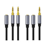 Maxbell Headphone Splitter 3.5mm Combo Audio Adapter Cable for Tablet Computer
