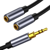 Maxbell Headphone Splitter 3.5mm Combo Audio Adapter Cable for Tablet Computer