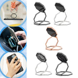 Maxbell Magnetic Phone Holder Mount premium for All Cell Phones Black