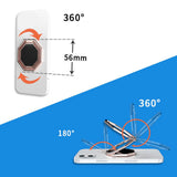 Maxbell Magnetic Phone Holder Mount premium for All Cell Phones Black