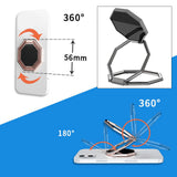 Maxbell Magnetic Phone Holder Mount premium for All Cell Phones Black