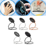 Maxbell Magnetic Phone Holder Mount premium for All Cell Phones Black