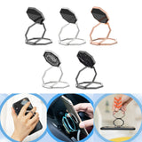 Maxbell Magnetic Phone Holder Mount premium for All Cell Phones Black